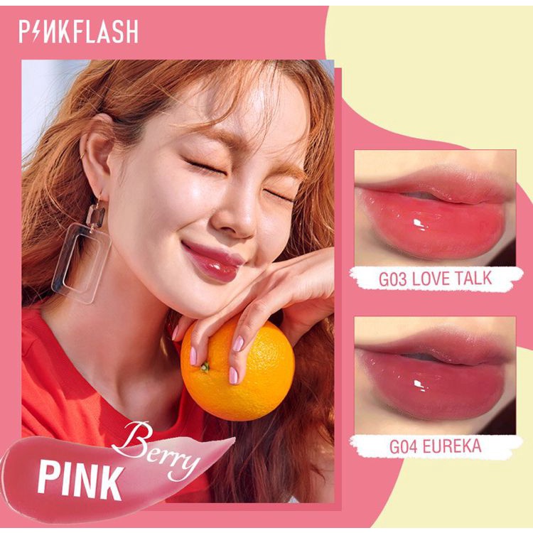 [ LIP GLOSS ] PINKFLASH LASTING GLOSSY LIPGLOSS