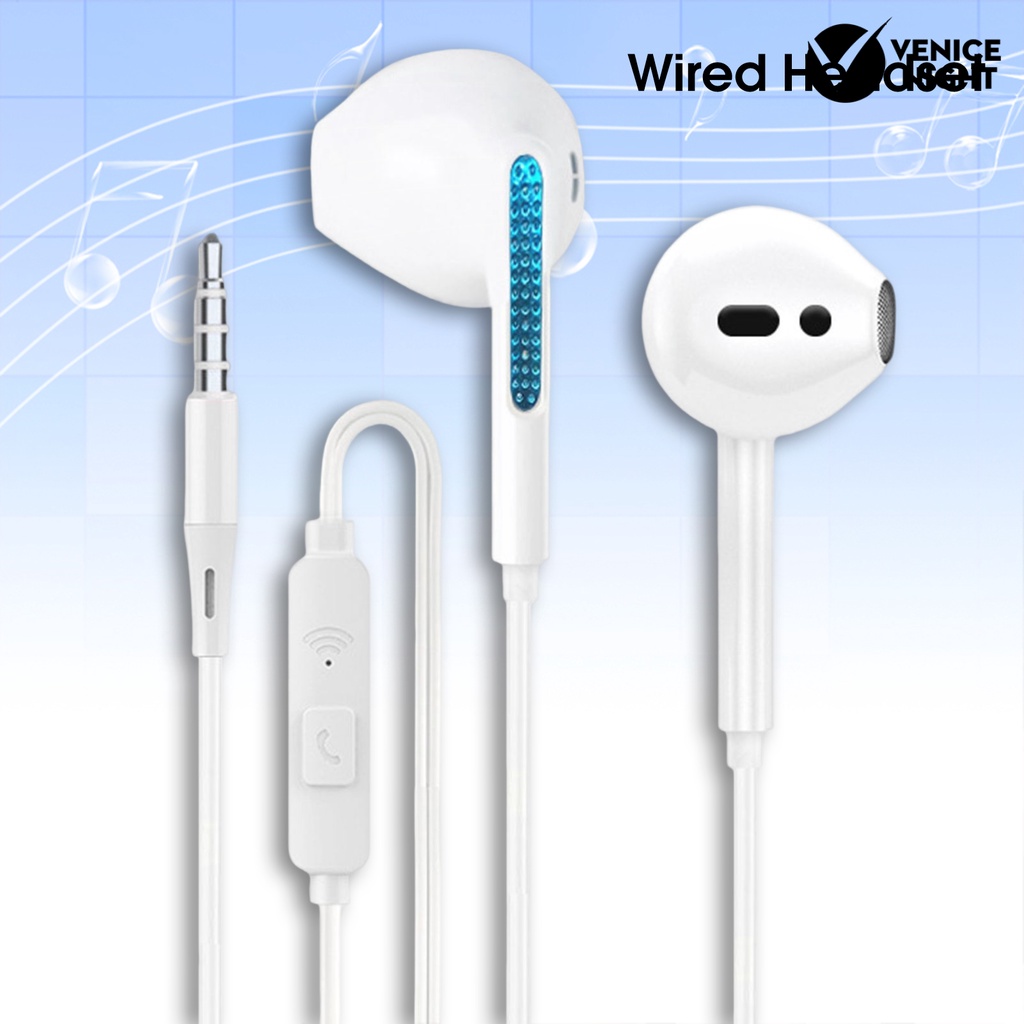 (VNEP) (Berkabel) S40 Earphone In ear HiFi Mega Bass Ergonomis Universal Untuk Handphone