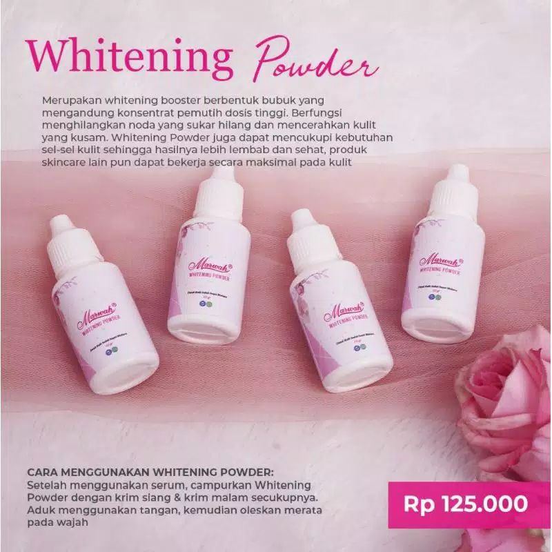 Marwah Whitening Powder