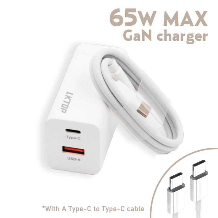 GaN 65W USB C Charger Quick Charge 4.0 3.0 QC4.0 QC PD3.0 PD USB-C Type C Fast USB Charger For iPhone Max Macbook