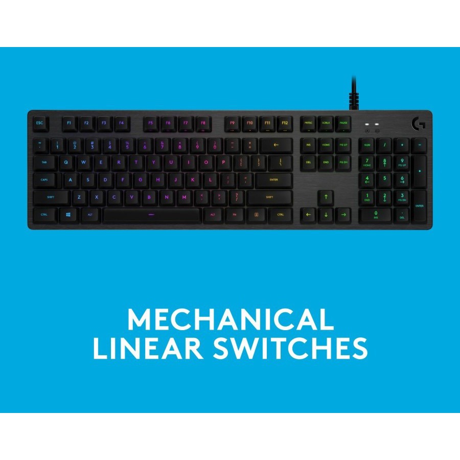 Mechanical Keyboard Gaming Logitech G512 Carbon RGB GX