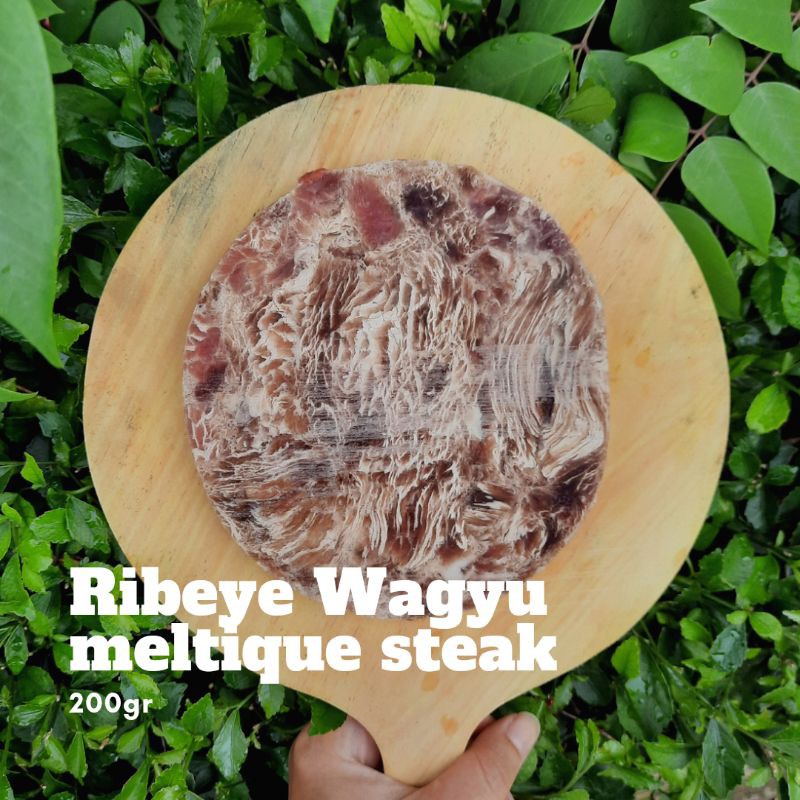 

Ribeye wagyu meltiqur steak