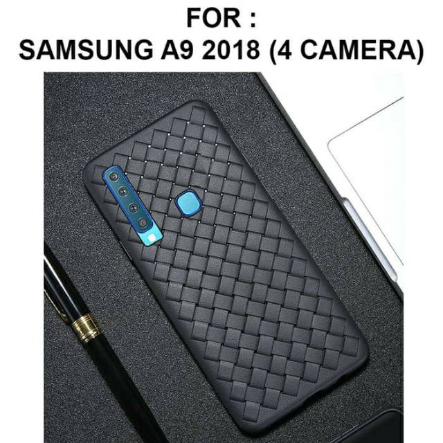 Woven case Samsung A9 2018 / case hp / soft case Samsung A9 2018 / hard case Samsung A9 2018