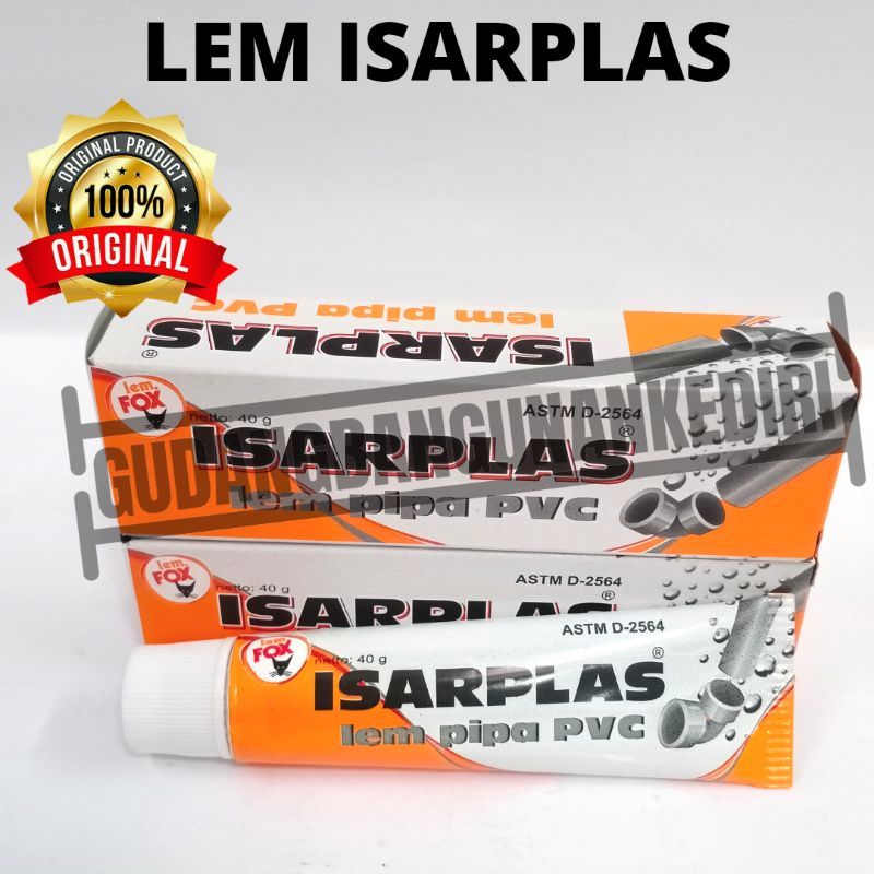 [ORIGINAL] Lem pipa PVC ISARPLAS / lem Isarplas / lem PVC