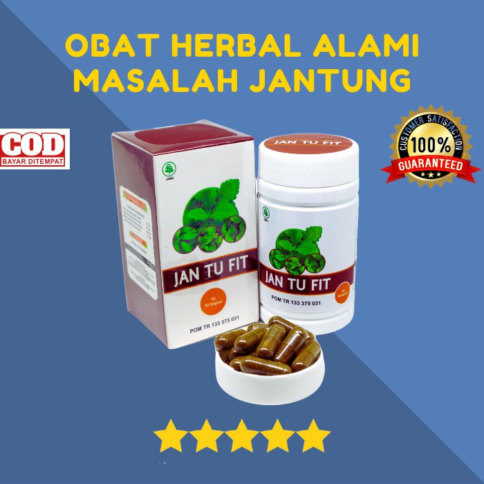

Obat herbal Jantung Pelancar sirkulasi darah 100% ALAMI - Jan Tu Fit Naturafit