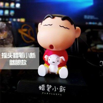 Pajangan Dashboard Mobil Bobble Head Sinchan|Sincan Kepala Goyang