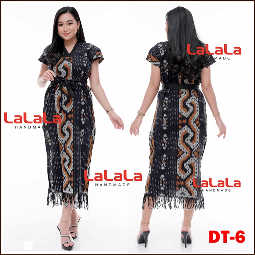 Dress Tenun Etnik Bahan Nyaman dipakai