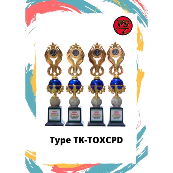 

TROPHY PIALA TYPE TK-TOXCPD BIJIAN