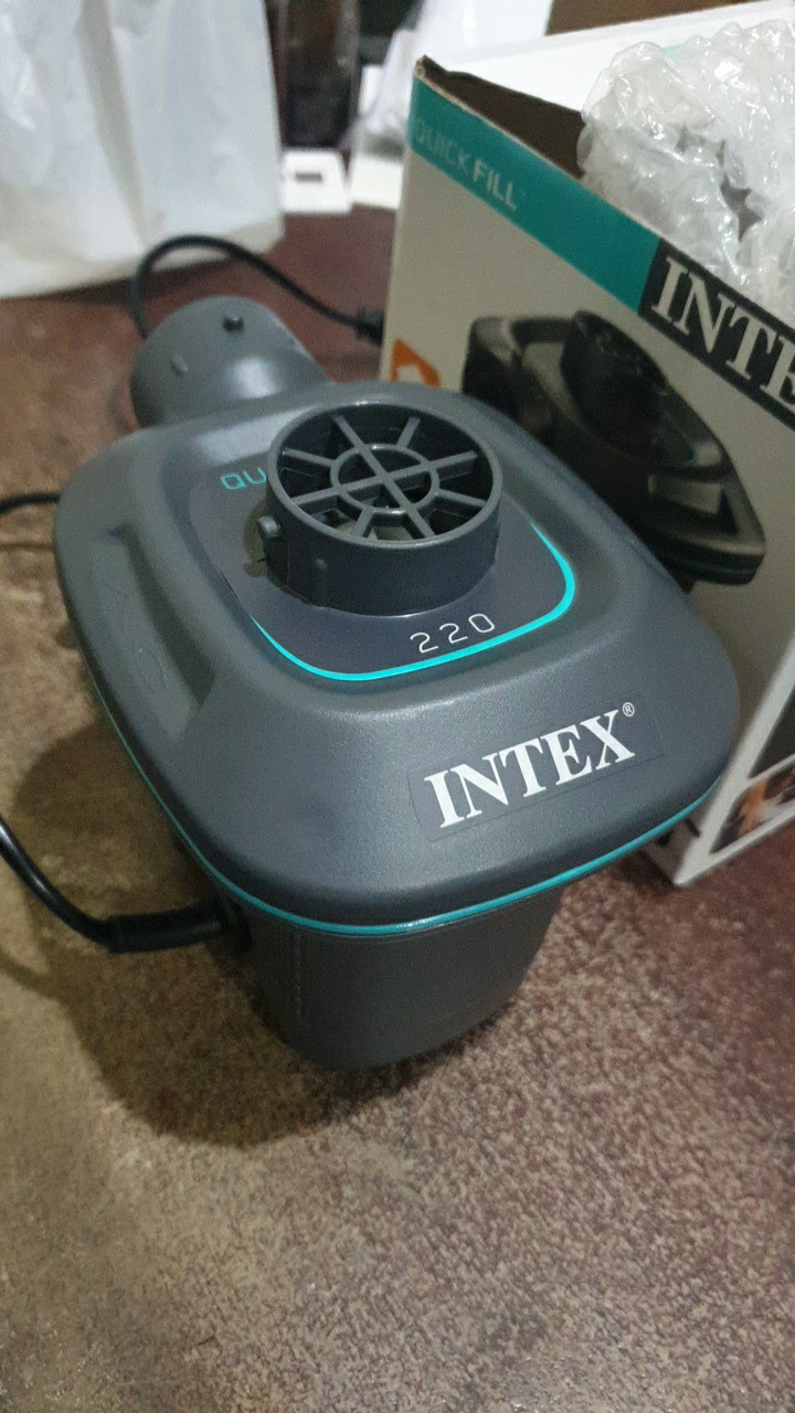 Pompa Angin Listrik Intex 66640  / Quick Fill Ac Electric Pump Original