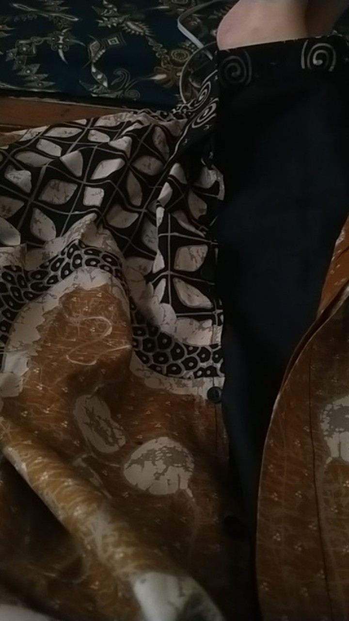 Radhit Kemeja Batik Pria Lengan Pendek Full Furing Bahan Katun Sragenan By Kanaya
