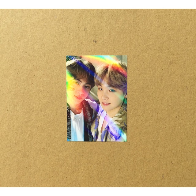 BTS Suga Jin Ticket Holder Muster Photo