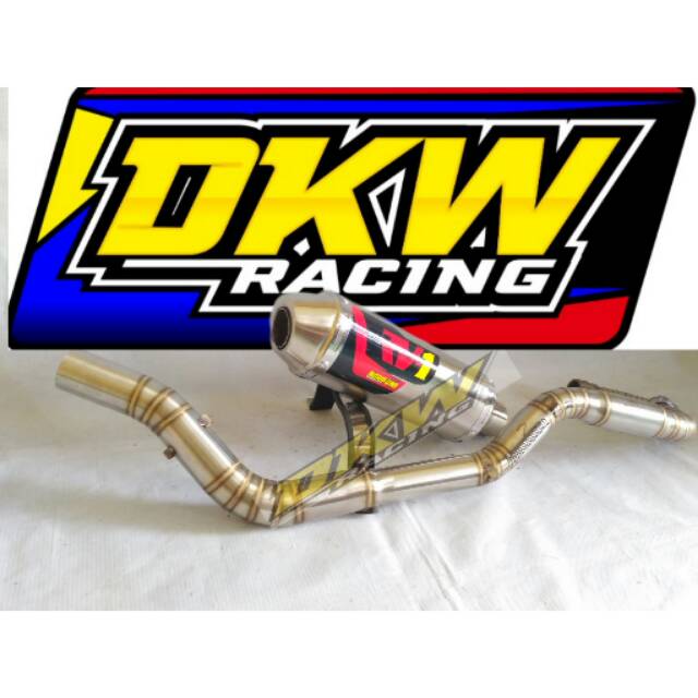 Knalpot racing norifumi rv1 fullstainles crf 150L