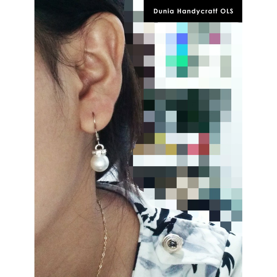 Anting Fashion Wanita Mutiara Cantik, Souvenir, Hadiah