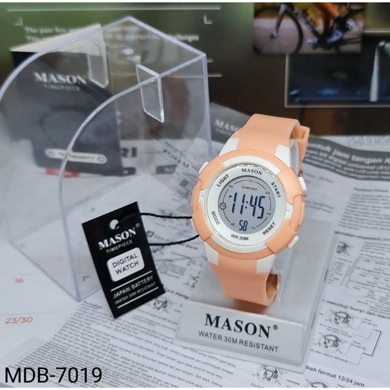 Jam Tangan Mason 7019 Original Pria Terlaris Digital Outdoor