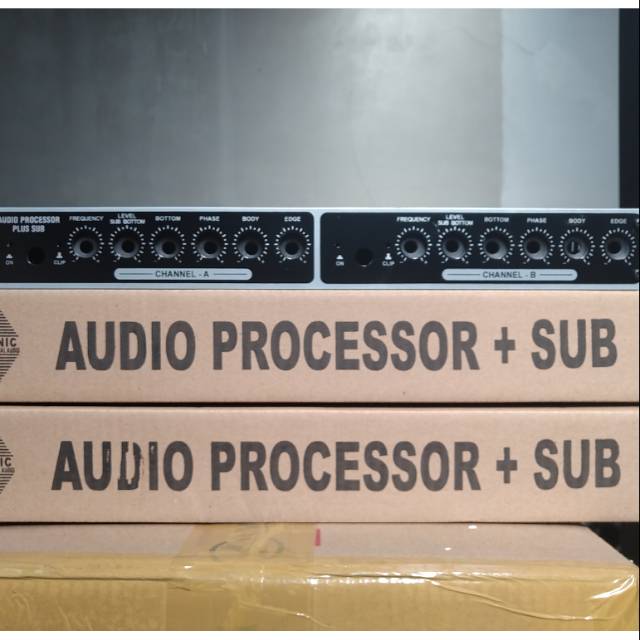 Box audio processor prosesor subwoofer