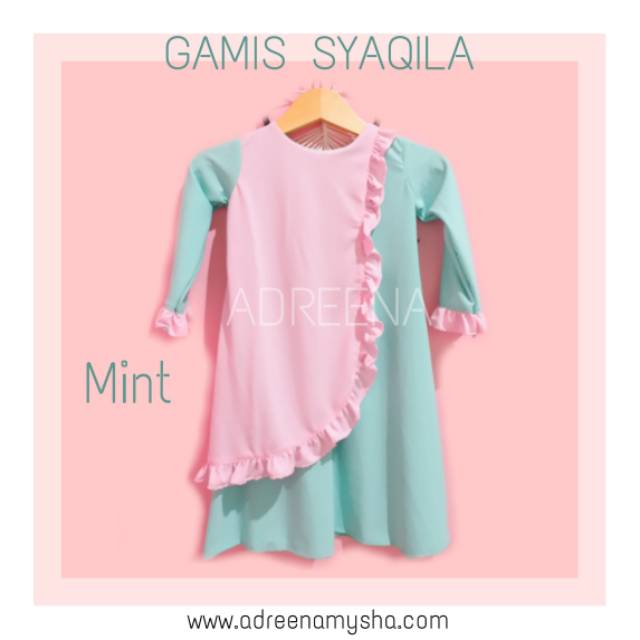 Gamis syaqila / gamis Bayi / Gamis anak