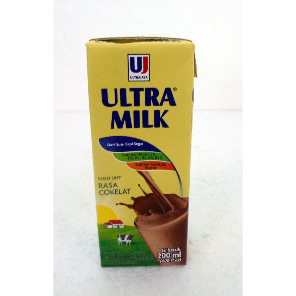 

ULTRA MILK CHOCO SLIM PACK 200 ML