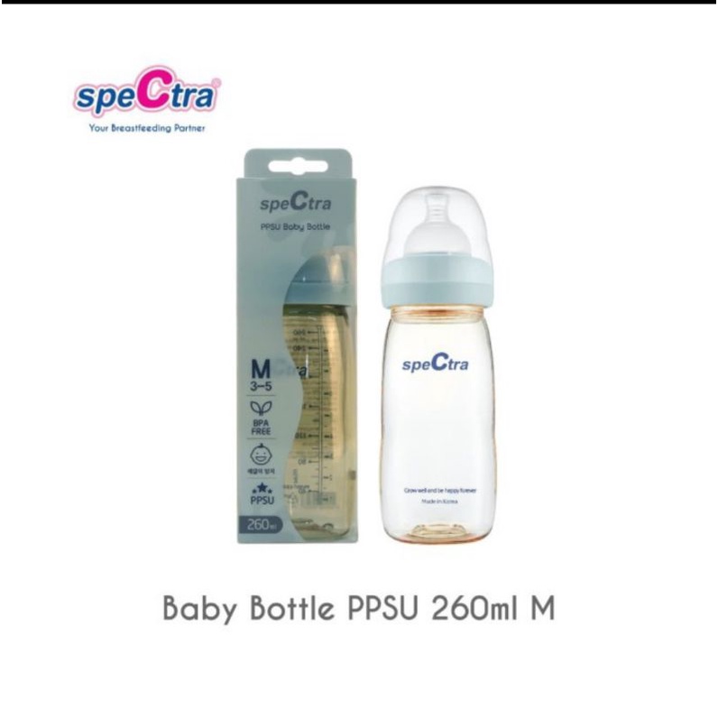 Spectra Baby Bottle PPSU 260ml Size L