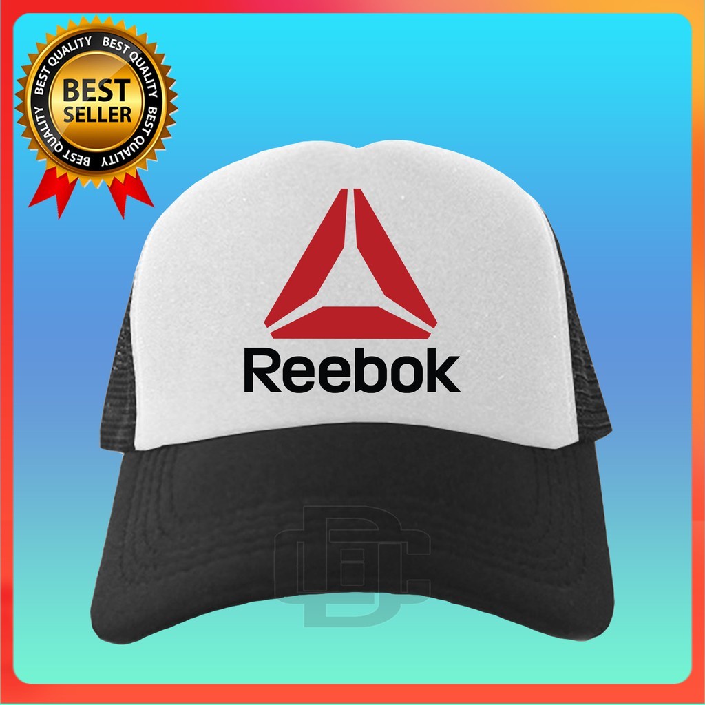 BERKUALITAS Topi Trucker Jaring REEBOK Keren Pria Wanita REEBOK KEREN