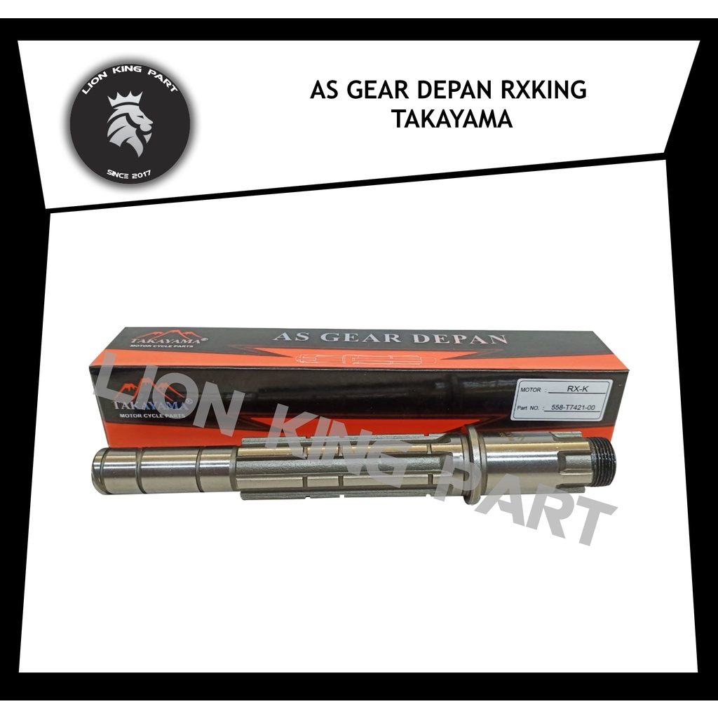 AS GIR AS GEAR DEPAN RXKING RX KING TAKAYAMA