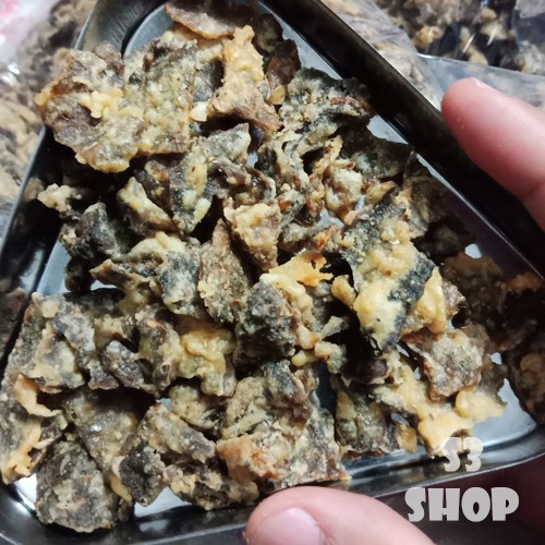 Keripik Paru 250g Sapi Khas Salatiga Grosir Enak Renyah Gurih