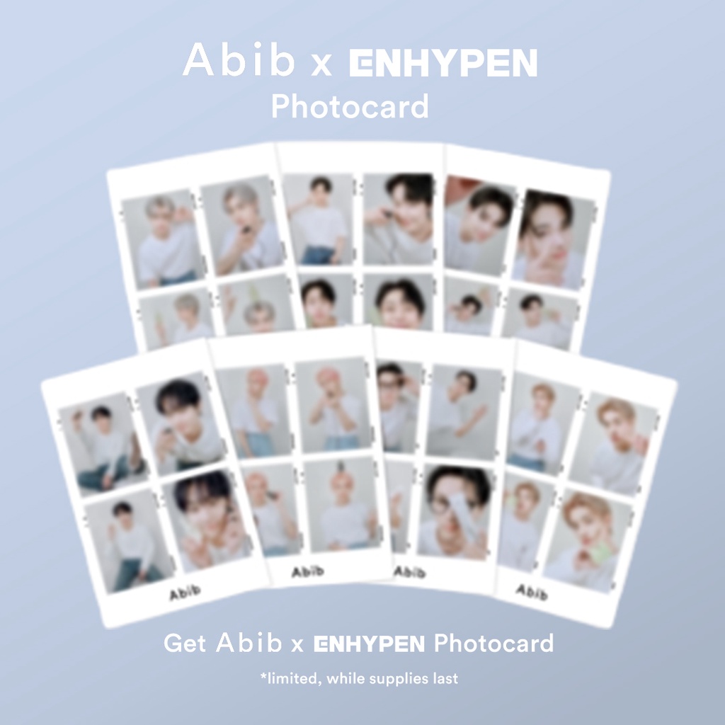 [GIFT] Abib X ENHYPEN Photocard Set (All Members)