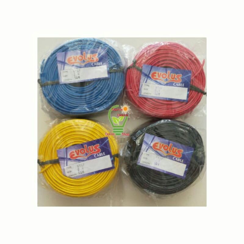 Kabel Serabut Kecil 0.8/Kabel Nyaf 0.8 Panjang 50 Meter