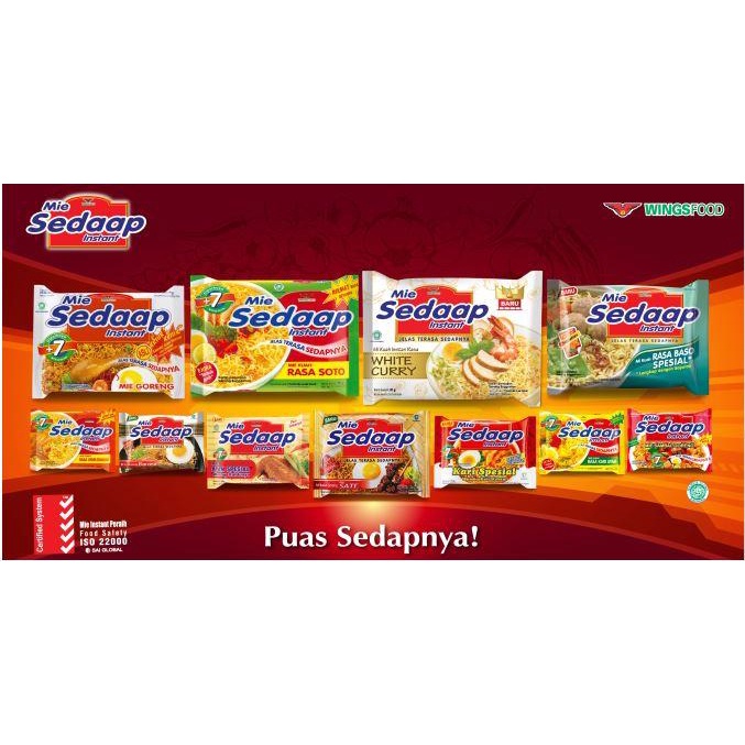 

Sedaap Mie Instan Kuah 75G