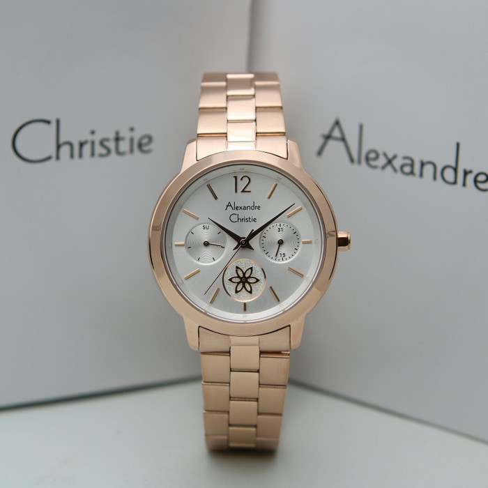 ORIGINAL Jam Tangan Wanita Alexandre Christie AC 2888 / AC2888 / 2888 Garansi Resmi 1 Tahun.