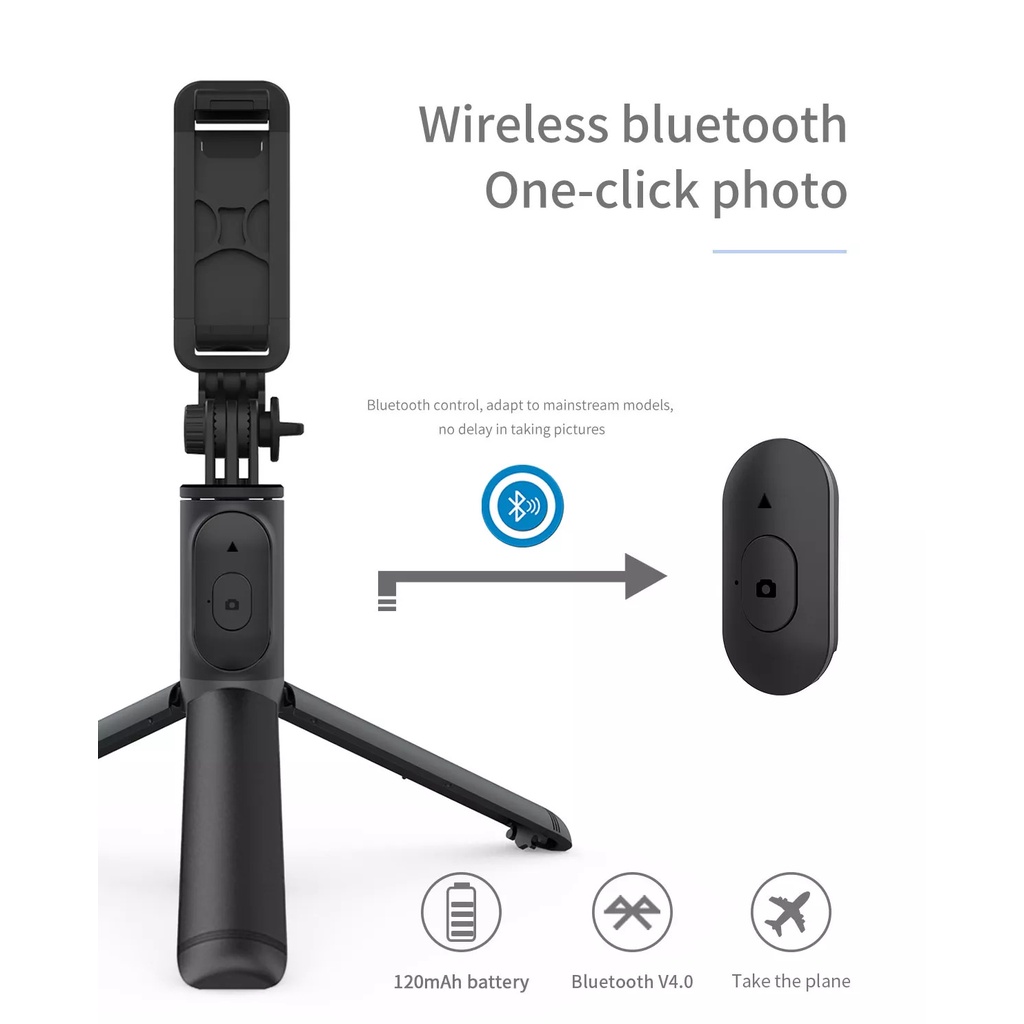 Tongsis Tripod Selfie Stick Multipod Remote Bluetooth Serbaguna Kualitas Premium Kuat