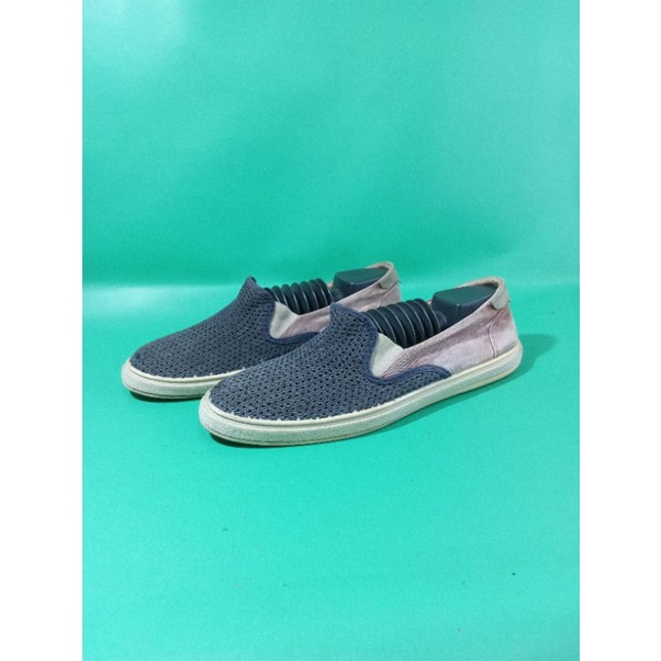 sepatu slip on zara man rajut ori 44