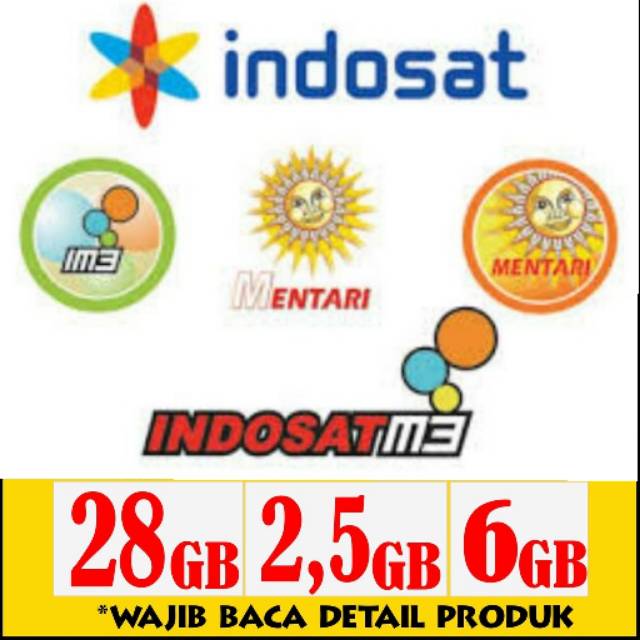 Kuota Data Paket Data Kuota Internet Indosat Ooredo Mentari Im3 Inject Shopee Indonesia
