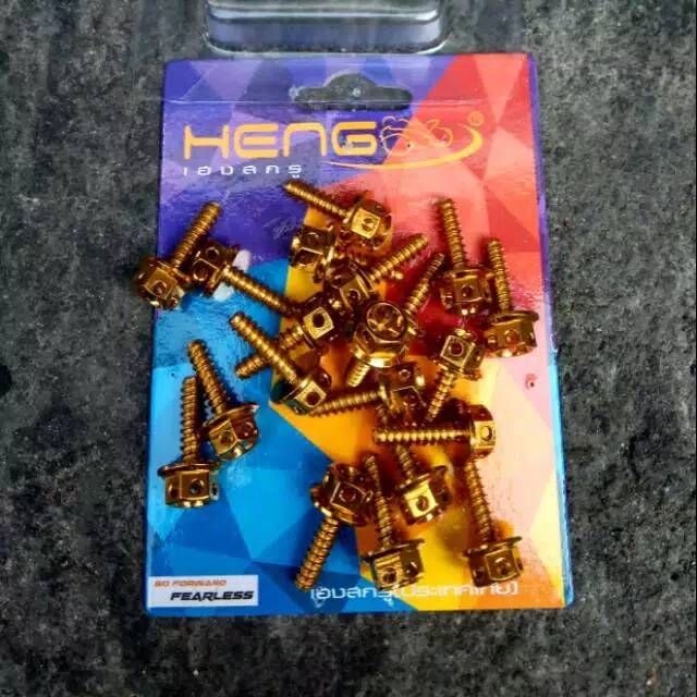 Baut probolt heng flower body honda beat,vario,scoopy / baut body probolt heng honda
