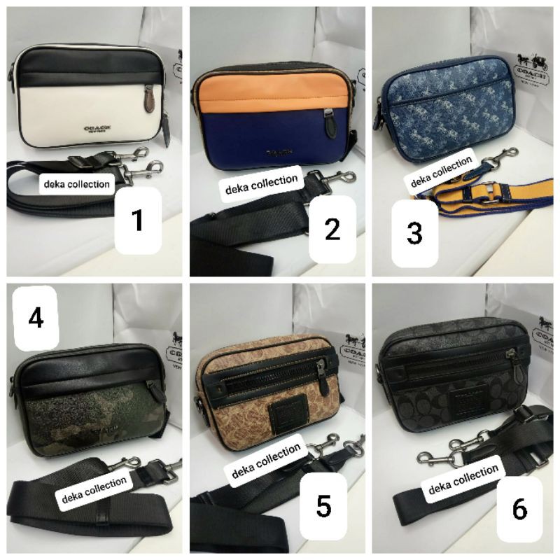 tas selempang pria coach