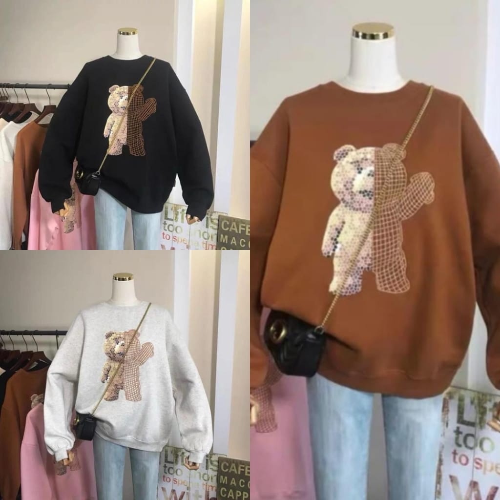 BEARY SI BERUANG SWEATER