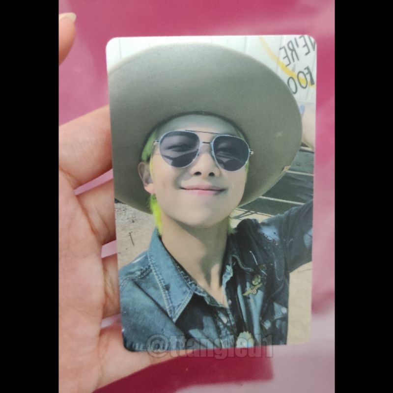 OFFICIAL namjoon / RM / bts / photocard / pc / butter / luckydraw m2u / butter LD / Kimnamjoon pc