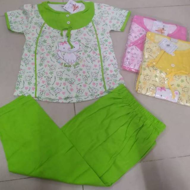 Babydoll anak amro label putih 5-7 tahunan