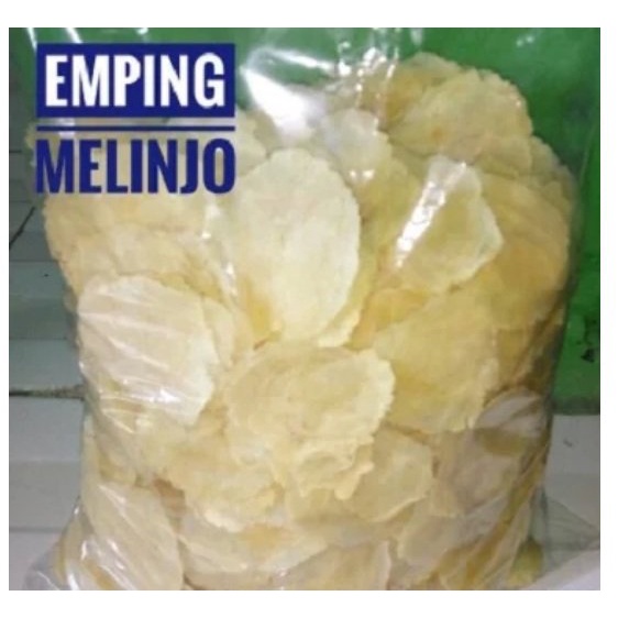 

MURAH Emping Melinjo Keripik Emping Blinjo Kerupuk Mlinjo Mentah Original 0.5kg nice