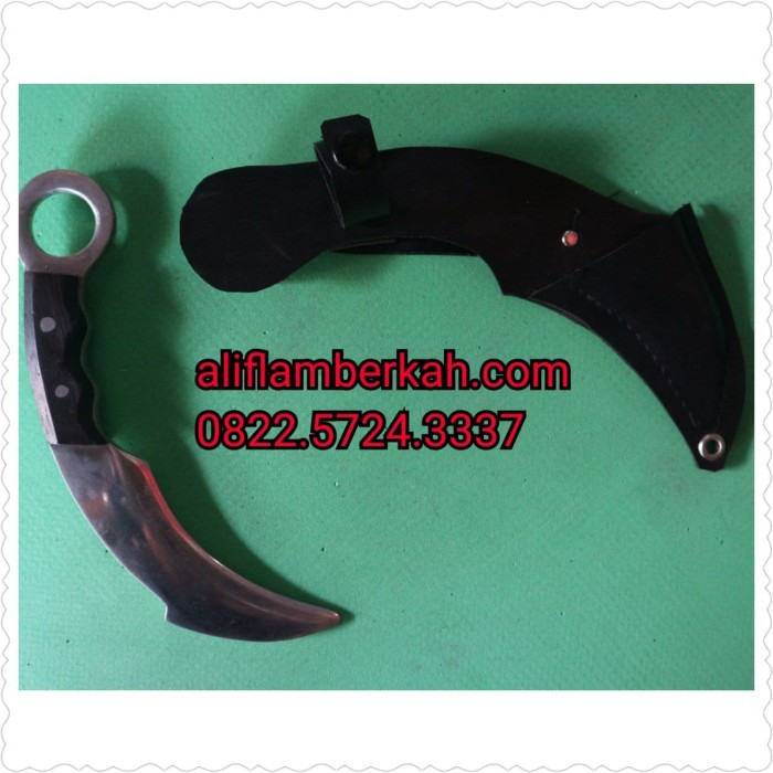 Karambit Seni Tumpul Pisau Kerambit Latihan Kerambik Silat