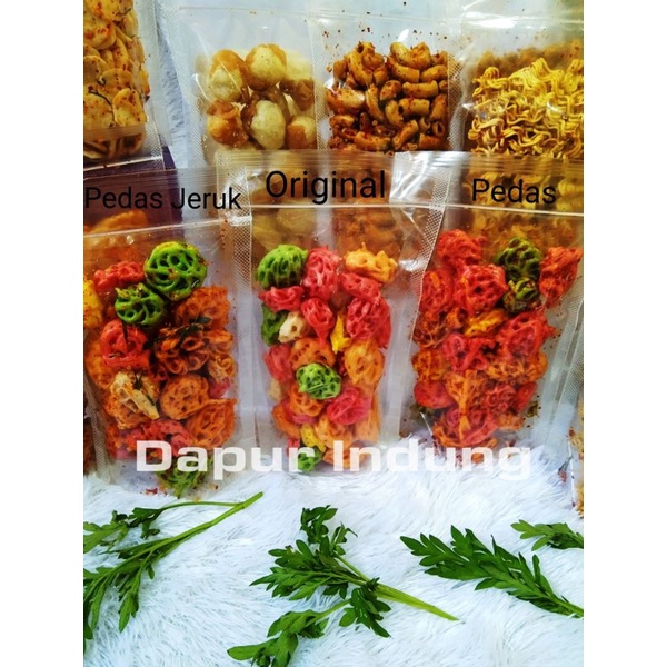 

Seblak kering kerupuk mawar