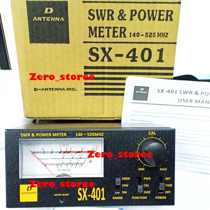 SWR Power Meter D Antenna SX-401140 - 525 MHz SX401 SWR SX-401 SWR D Antenna Dantenna power meter