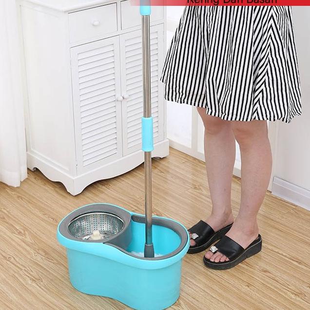 ♫ GM Bear Alat Pel Lantai Praktis 1020 - Ultra Mop Aclima Blue ⅎ