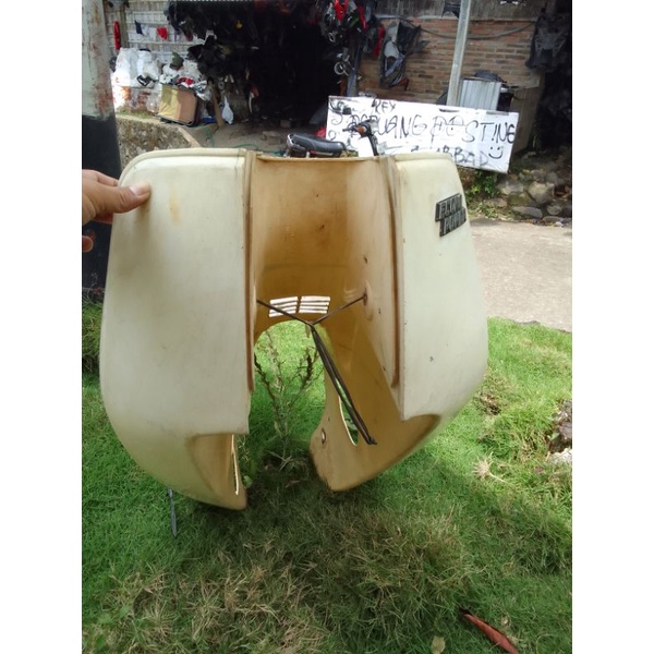 cover sayap Honda Astrea prima putih original