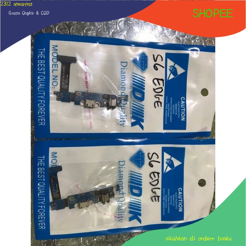 BOARD CHARGER PAPAN KONEKTOR CAS SAMSUNG S6 EDGE