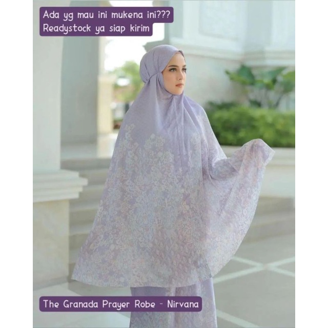 Prayer Robe Granada Series / Mukena Buttonscarves Nirvana