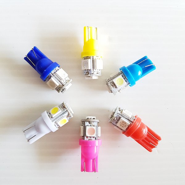 Lampu Senja LED Motor Mobil Lampu Led Jagung 5 Mata Lampu Senja T5 Lampu Kota Motor Mobil