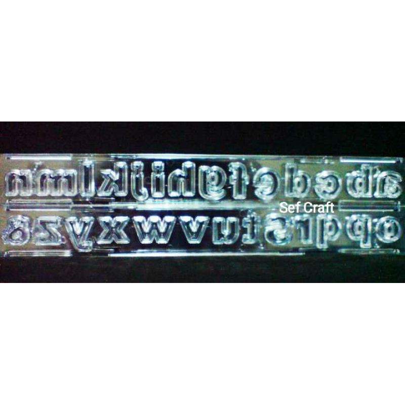 

Clikstix block lower case letter cutter 2/set with ejector Windsor U.K
