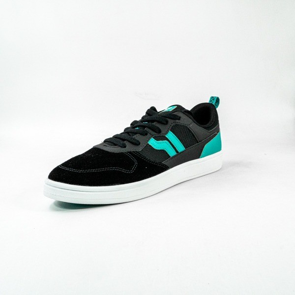 Sepatu Casual Piero Jorge - Black/Teal/White