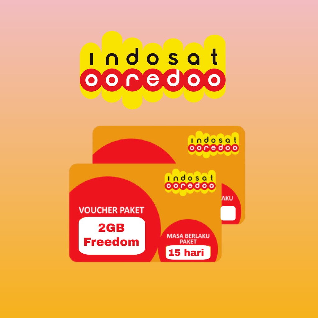 Voucher Data IM3 2GB Freedom