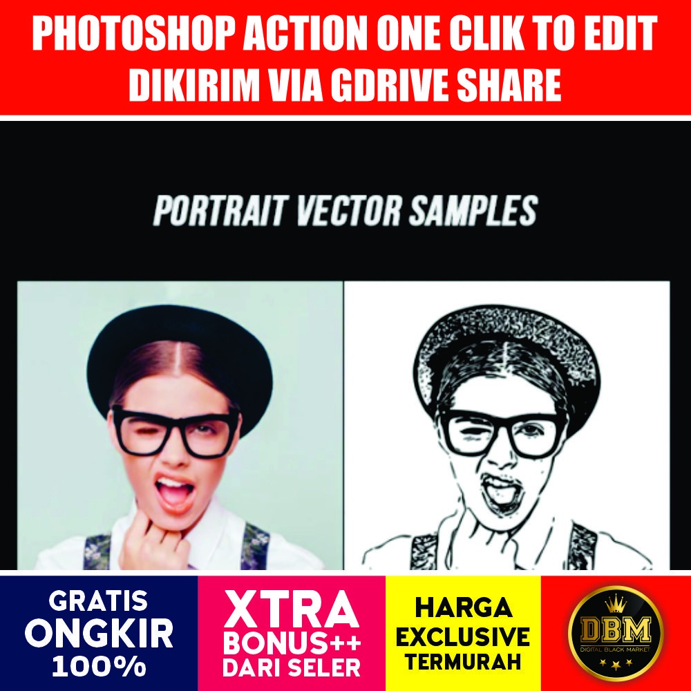 Vector Creator Photoshop Action